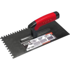 Yato glettvas 130 x 270 mm inox fogazott 6 x 6 mm