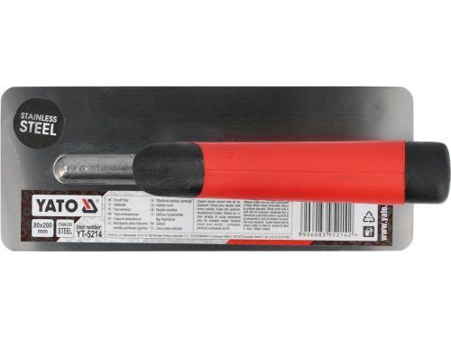 Yato glettvas 80 x 200 mm inox