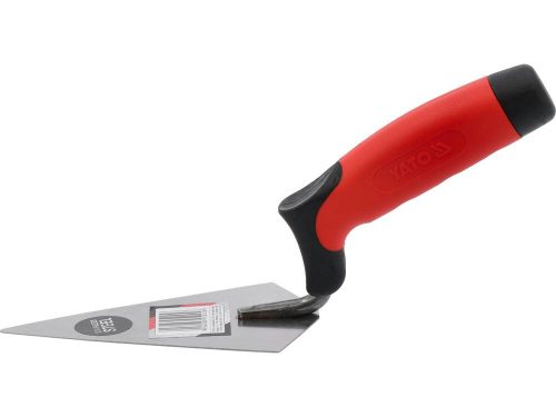 Yato kőműves kanál hegyes inox 135 x 80 mm