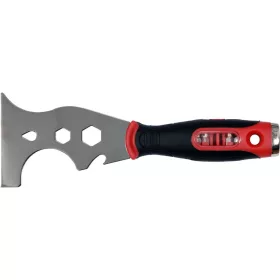Yato kaparó spakli multifunkciós inox + 4 db bithegy