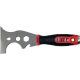 Yato kaparó spakli multifunkciós inox + 4 db bithegy