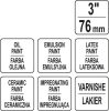 Yato ecset 3" / 76 mm szintetikus sörte
