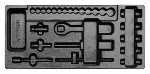 Yato dugókulcs készlet 25 részes 1/4" 3,5-14 mm CrV (fiókbetét szerszám nélkül)