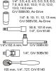 Yato dugókulcs készlet 25 részes 1/4" 3,5-14 mm CrV (fiókbetét)