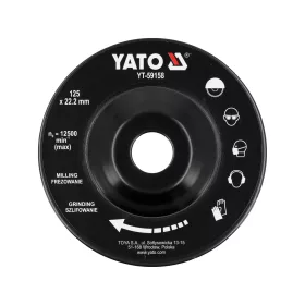 Yato ráspolykorong sarokcsiszolóra, lapos 125 mm