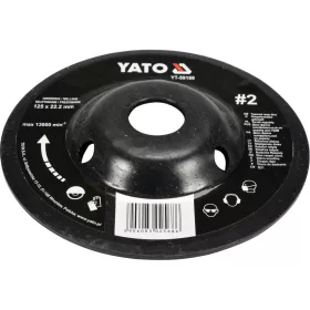 Yato ráspolykorong közepes #2 125 x 22,2 mm