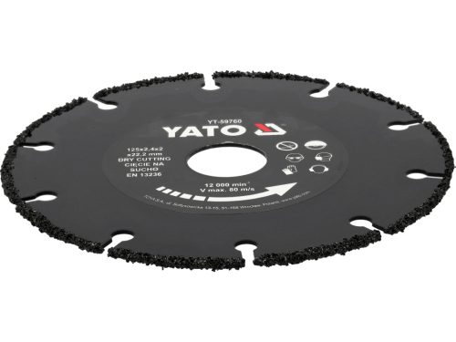 Yato vágókorong fához 125 mm