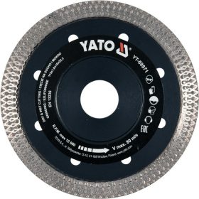 Yato gyémánt vágókorong 115 x 1,6 x 10 x 22,2 mm folytonos