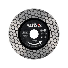 Yato gyémánt vágókorong legkeményebb csempékhez, száraz 125mm
