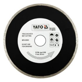 Yato gyémánt vágókorong 200 x 2,2 x 5,3 x 25,4 mm folytonos