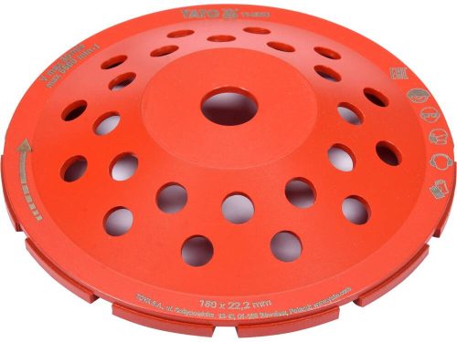 Yato gyémánt fazékkorong 180 x 22,2 mm