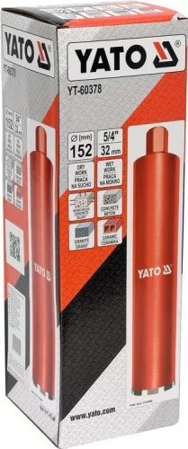 Yato gyémánt fúrókorona 122 mm
