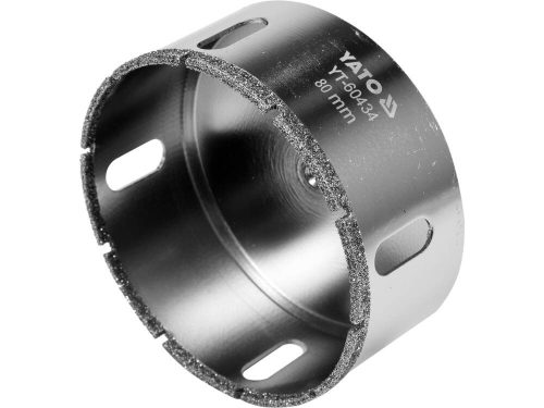 Yato gyémánt körkivágó 80 mm vizes/száraz