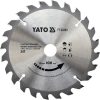 Yato Fűrésztárcsa fához 160 x 20 x 1,5 mm / 24T