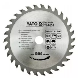 Yato fűrésztárcsa fához 140 x 16 x 2,0 mm / 30T