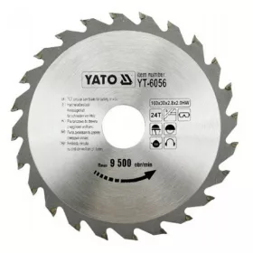 Yato fűrésztárcsa fához 160 x 30 x 2,0 mm / 24T