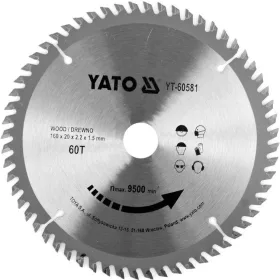 Yato fűrésztárcsa fához 160 x 20 x 1,5 mm / 60T