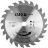 Yato Fűrésztárcsa fához 165 x 16 x 1,5 mm / 24T