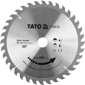 Yato fűrésztárcsa fához 255 x 30 x 2,0 mm / 36T
