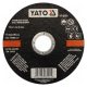 Yato vágókorong fémre 115 x 1,2 x 22 mm inox