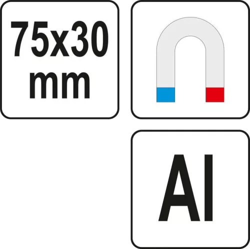 Yato puha satu szorítópofa 75 x 30 mm (2 db/cs)