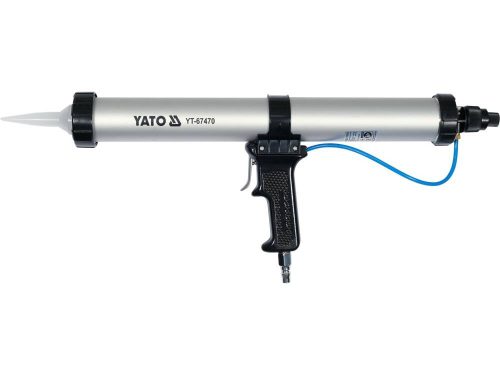 Yato pneumatikus kittkinyomó pisztoly 600 ml alu