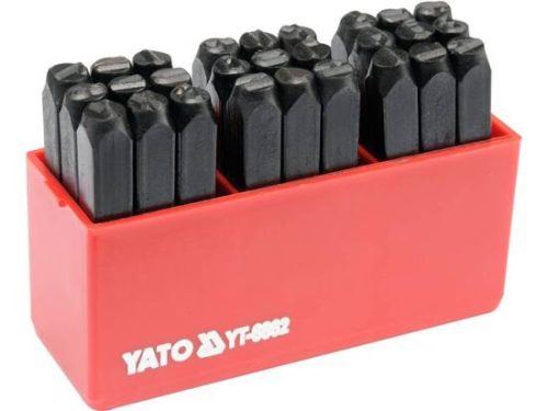 Yato betűbeütő készlet 6 mm 27 részes