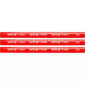 Yato ácsceruza 175 mm fára piros (3 db/csomag)