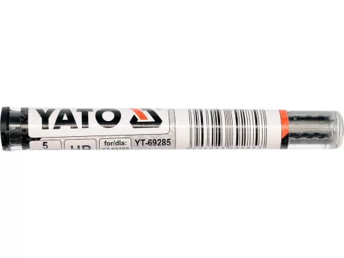 Yato ácsceruza grafit betét 110 mm szürke HB (5 db/cs)