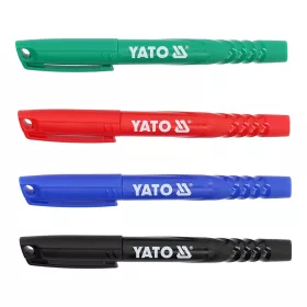 Yato filctoll készlet 4 db, fekete-zöld-kék-piros