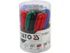 Yato filctoll készlet 36 db, fekete-zöld-kék-piros