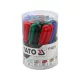 Yato filctoll készlet 36 db, fekete-zöld-kék-piros