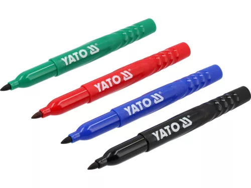 Yato filctoll készlet 36 db, fekete-zöld-kék-piros