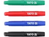 Yato filctoll készlet 72 db, fekete-zöld-kék-piros