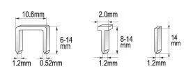 Yato tűzőgép 6-14 mm