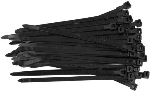 Yato kábelkötegelő fekete 200 x 7,6 mm (50 db/cs)