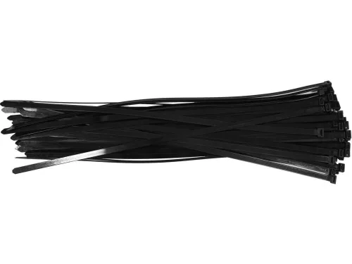 Yato kábelkötegelő fekete 400 x 7,6 mm (50 db/cs)