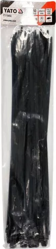 Yato kábelkötegelő fekete 430 x 7,6 mm (50 db/cs)