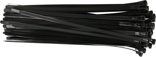 Yato kábelkötegelő 7,6x300 mm 50 db fekete