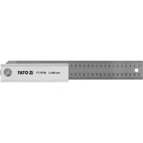 Yato állítható derékszög 300 mm inox