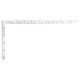 Yato derékszög 300 x 150 mm inox