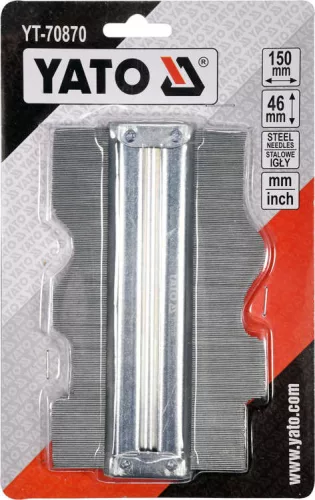 Yato profilsablon fém 150 x 46 mm