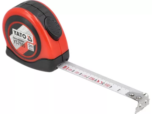 Yato mérőszalag 5 m x 19 mm, mágneses, nylon bevonatú