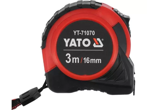 Yato mérőszalag 3 m x 16 mm