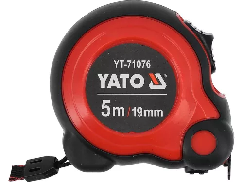 Yato mérőszalag 5 m x 19 mm csúszásmentes felülettel