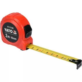Yato mérőszalag 8 m x 25 mm csúszásmentes felülettel