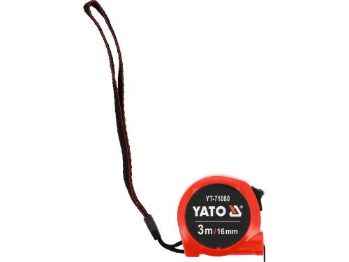 Yato mérőszalag 3 m x 16 mm