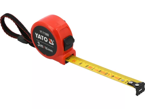 Yato mérőszalag 3 m x 16 mm