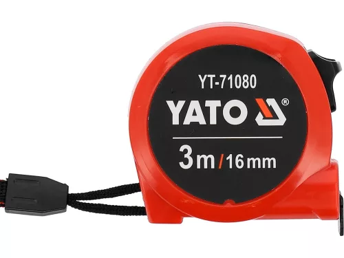 Yato mérőszalag 3 m x 16 mm