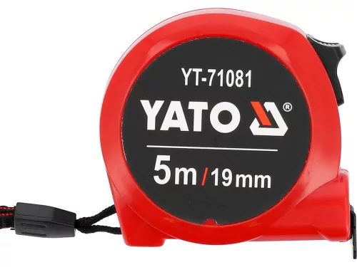 Yato mérőszalag 5 m x 19 mm